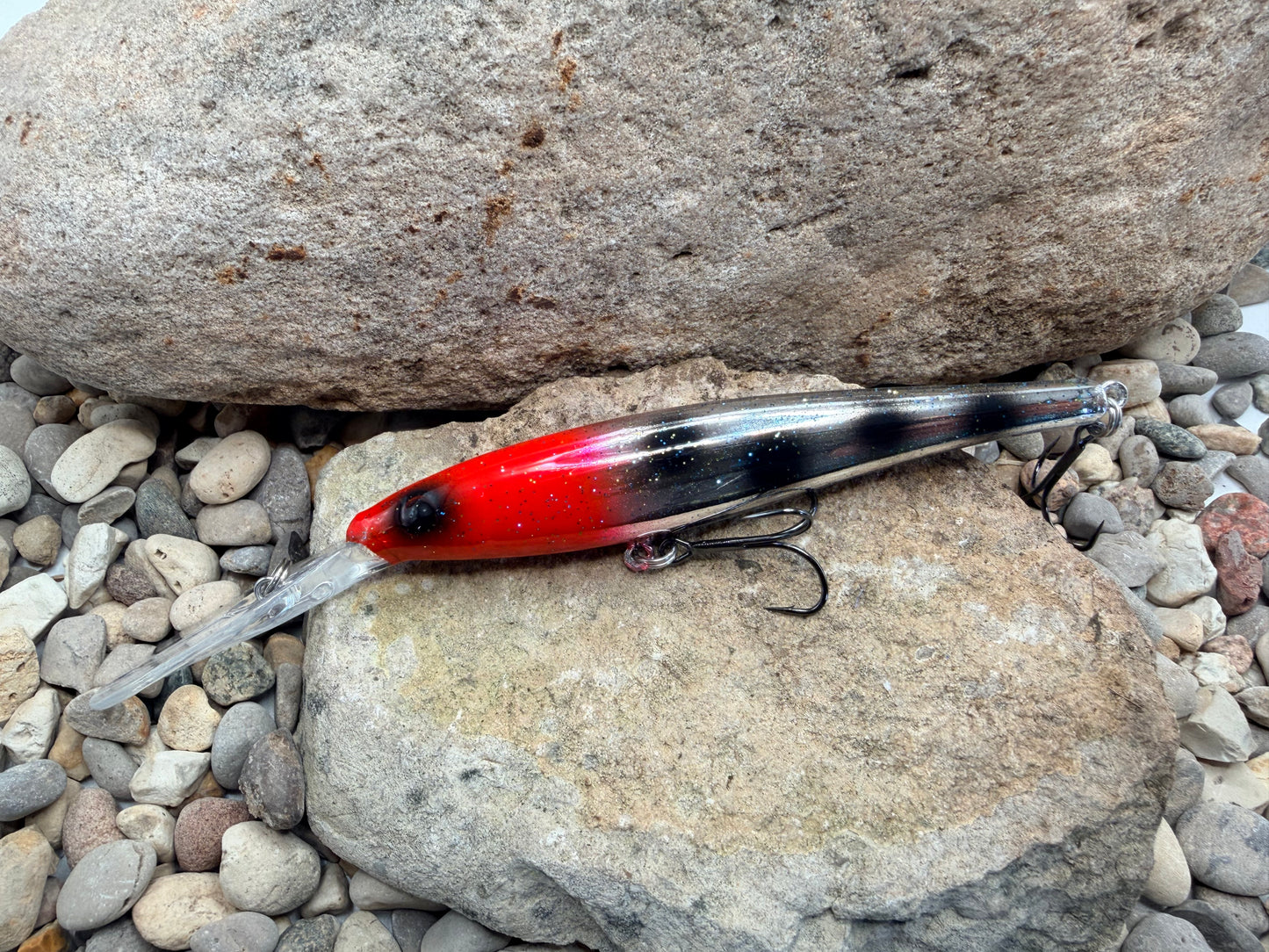 Chrome Bloody Nose Berkley Flicker Minnow 11