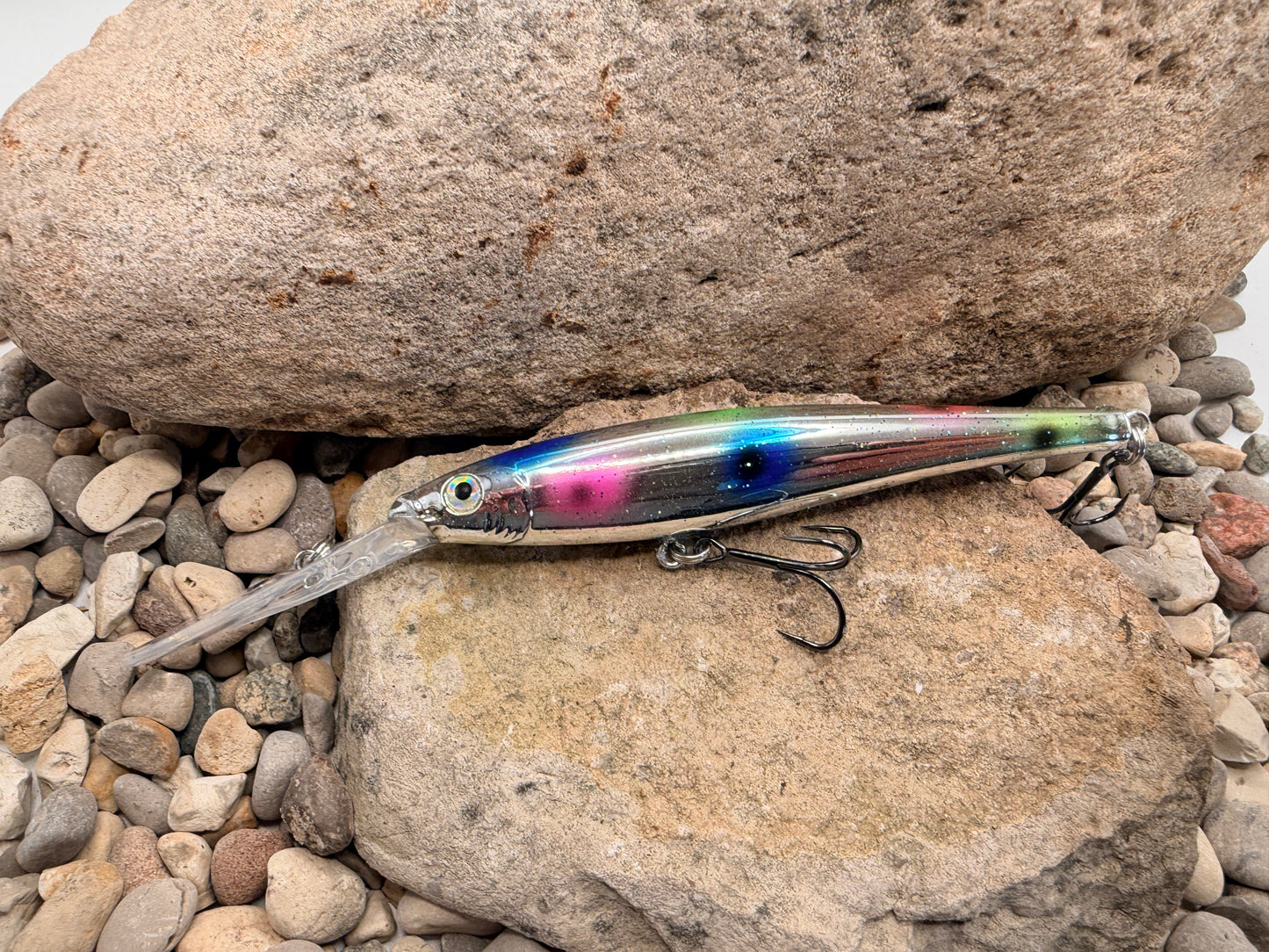 Chrome Dirty Bread Berkley Flicker Minnow 11