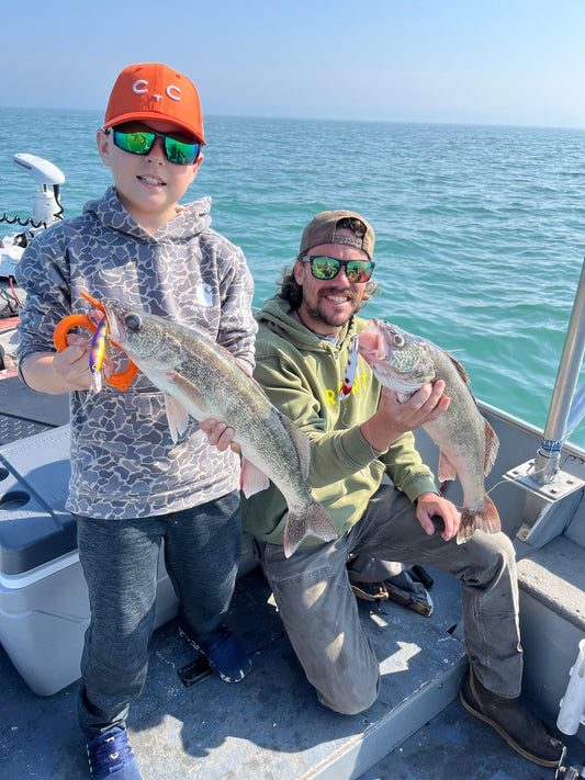 Western Basin Lake Erie Walleye Fishing with 131 Custom Lures KO Shallow Bandits