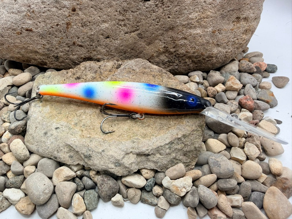 custom fishing lures idaho D-Ski Baits 6" Dozer DNR Musky Shop The side I found some custom painted