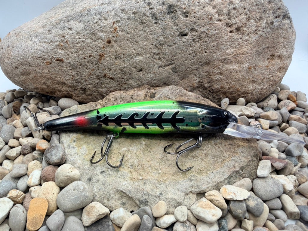 custom made silver ware fishing lures Sterling Lure Bill Lewis legendary invention Charlie Graves Chrome Plated &