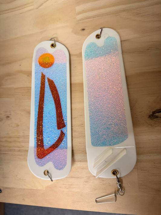 Glow Flounder Crush 8" Flasher