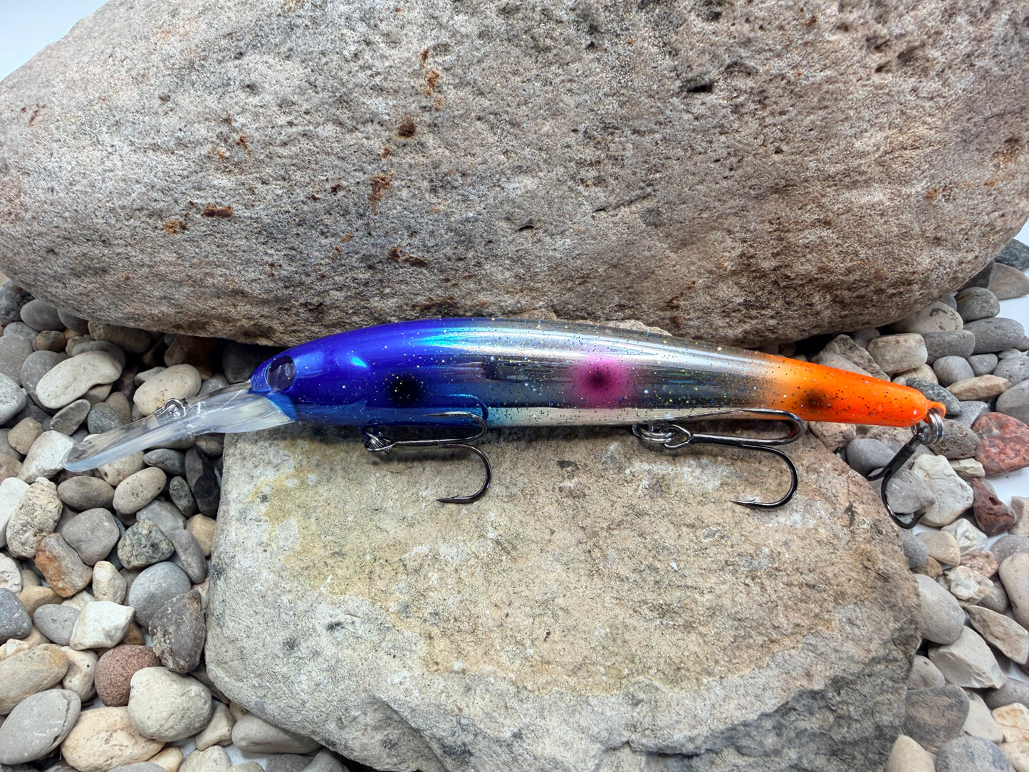 Chrome Blue Hot Tail Walleye Deep