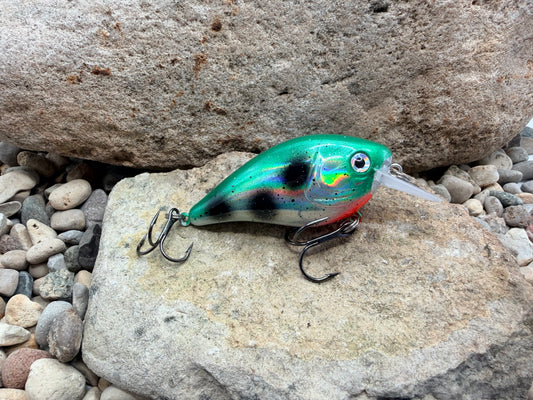 Green Goby Holographic 131 Square Bill 1.5
